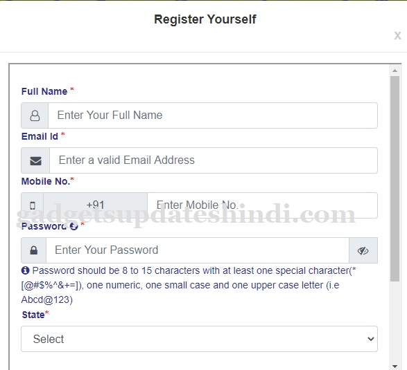 Bihar Rtps9 Portal Register Yourself