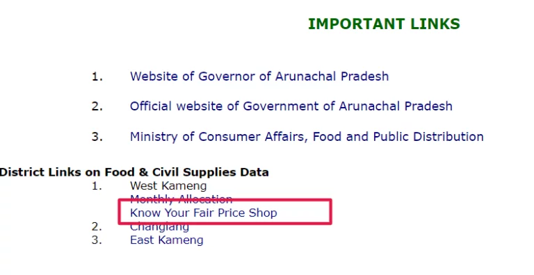 Know Arunachal Pradesh Ration Card Fps.png