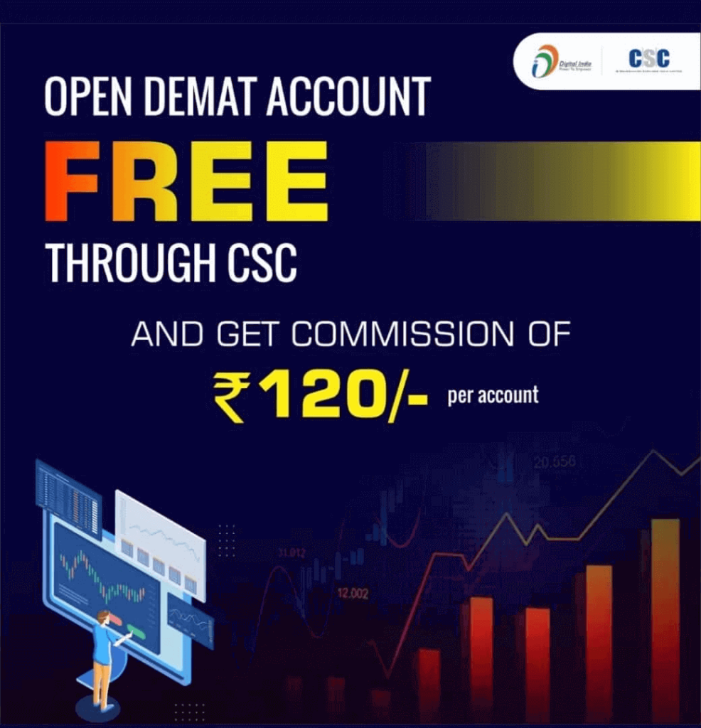 CSC Demat Account Open Today 2022: Book LIC IPO Policy Holder, share price, Link Pan,