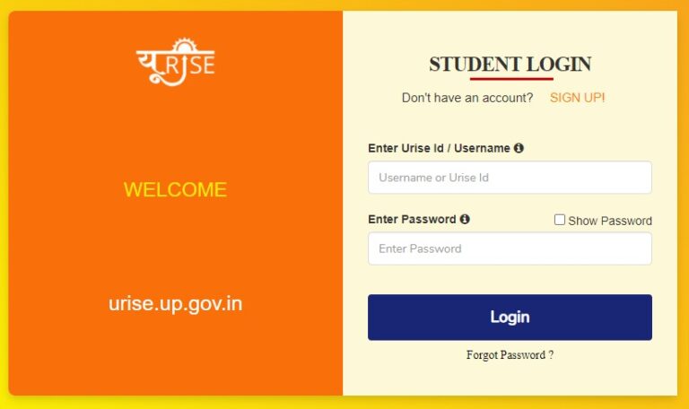Up Urise Portal 2022: Today Registration/ Login Step, @Urise.up.gov.in – Exam, Form, Result
