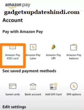 Amazon Pay Icici Card