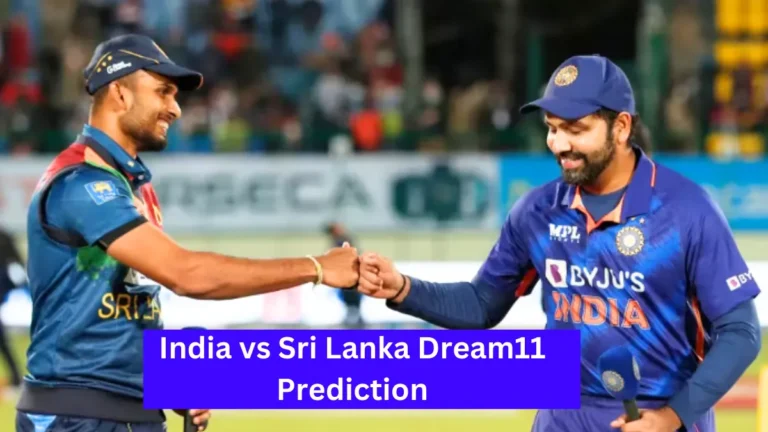 India Vs Sri Lanka Dream11 Prediction