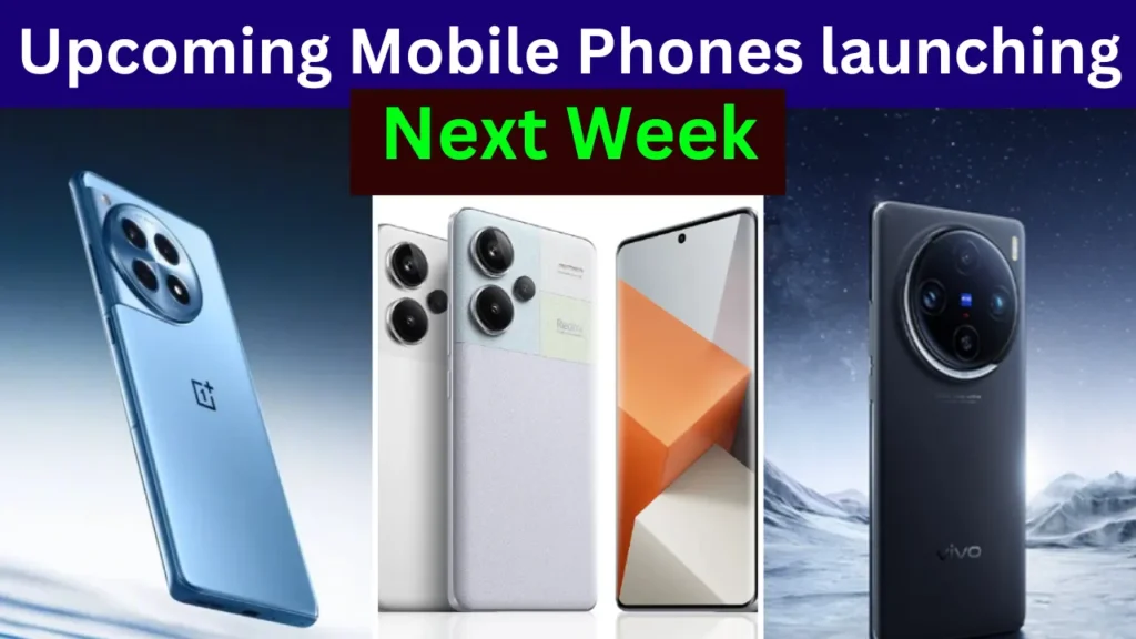 Upcoming Mobile Phones Launching Next Week