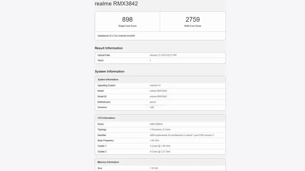 Realme 12 Pro Series Leaked Spec