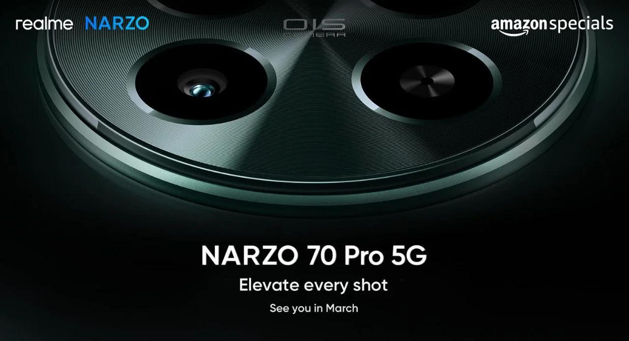 Realme Narzo 70 Pro 5G Circular Camera