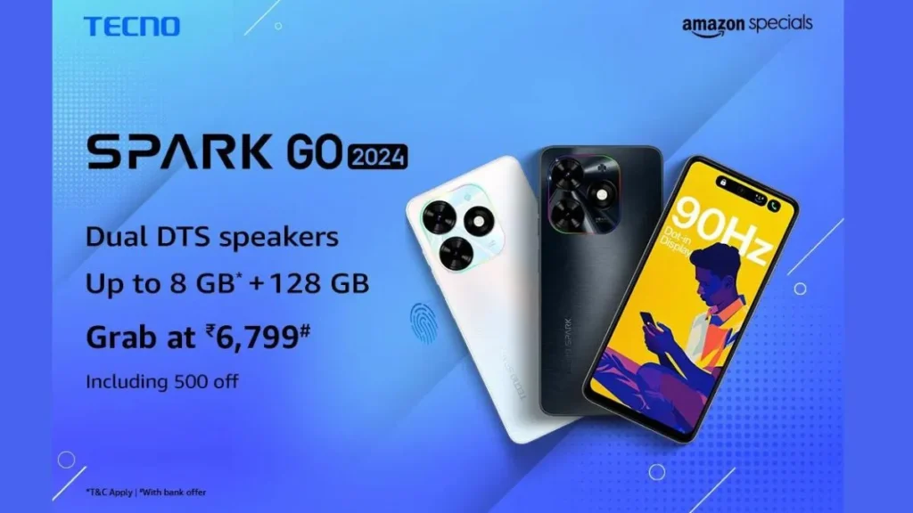 Tecno Spark Go 2024 8Gb Ram Launched