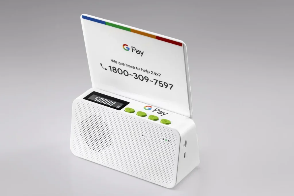 Google Pay Soundpod Audio Device