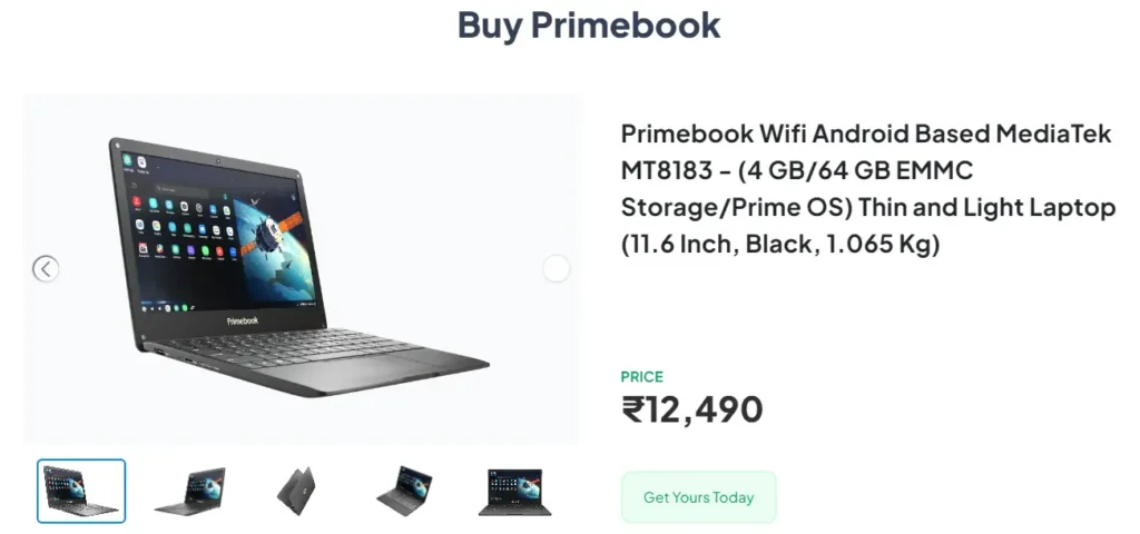 Primebook 4G Laptop For Students