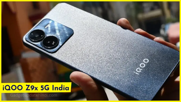 Iqoo Z9X 5G India Launch
