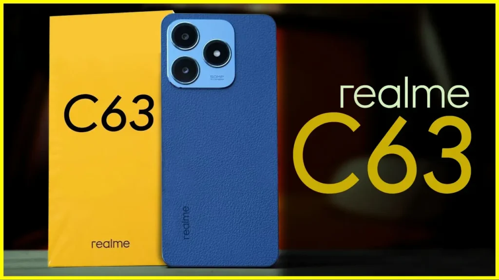 Waterproof Realme C63 Phone Launched