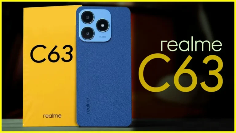 Waterproof Realme C63 Phone Launched Price